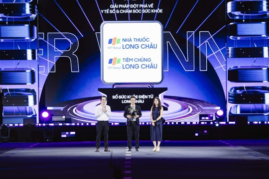 Long Châu thắng giải “Giải pháp đột phá về y tế số và chăm sóc sức khỏe” tại Better Choice Awards 2025