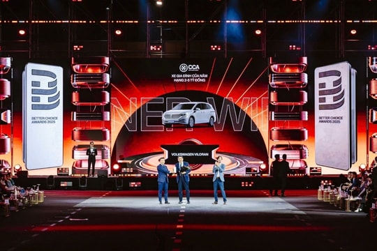 Volkswagen Viloran đạt giải Xe Gia Đình Của Năm tại Car Choice Awards 2025