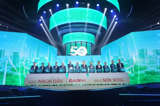 50 năm CADIVI khẳng định vị thế thương hiệu dẫn đầu ngành dây và cáp điện tại Việt Nam