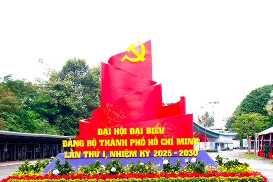 Sáng nay, Đại hội đại biểu Đảng bộ TP.HCM lần thứ I, nhiệm kỳ 2025-2030 khai mạc