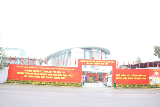 Đại hội đại biểu Đảng bộ TP.HCM lần thứ I, nhiệm kỳ 2025-2030 họp phiên trù bị sáng nay