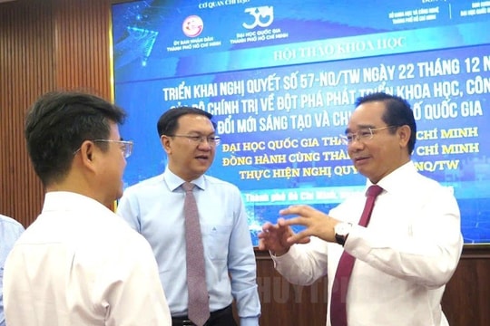 TP.HCM đặt khoa học - công nghệ vào trung tâm của tiến trình phát triển
