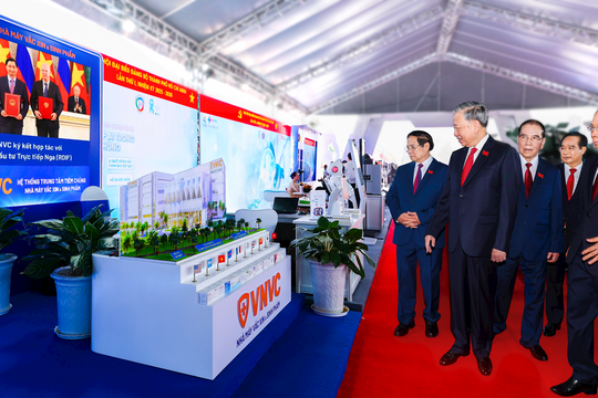 Bệnh viện Tâm Anh - Vắc xin VNVC đại diện khối y tế tham gia triển lãm “Công nghệ chiến lược” quốc gia