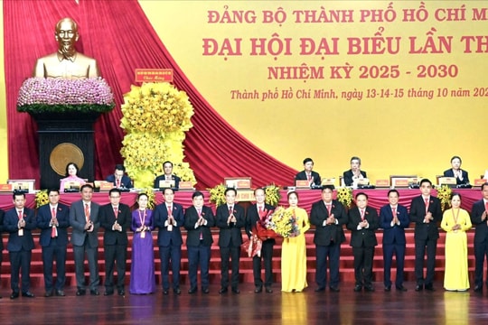 Ủy ban Kiểm tra Thành ủy TP.HCM nhiệm kỳ 2025-2030 ra mắt