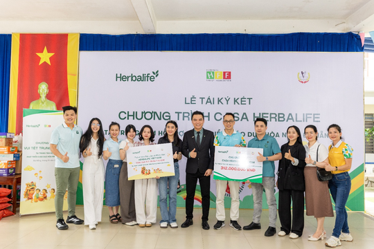 Herbalife Việt Nam tiếp tục hỗ trợ bữa ăn dinh dưỡng hằng ngày cho hơn 3.000 người khó khăn