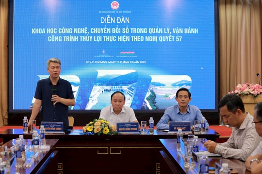 Chuyển đổi số trong ngành thủy lợi, không thể 'mạnh ai nấy làm'