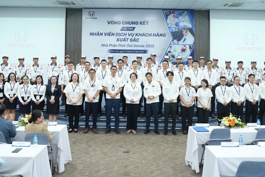 Honda Việt Nam tổ chức thành công “Hội thi Nhân viên dịch vụ khách hàng xuất sắc”