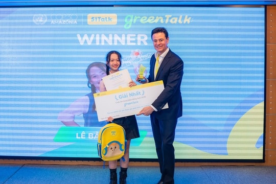 Đại diện thiếu nhi đầu tiên của Việt Nam tham dự Diễn đàn Liên Hợp Quốc về Biến đổi khí hậu COP30