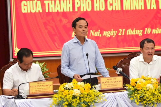 Thành ủy TP.HCM và Tỉnh ủy Đồng Nai tổ chức Hội nghị bàn về kết nối hạ tầng giao thông