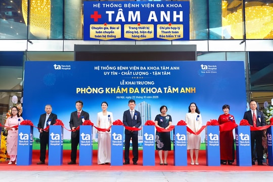 Khai trương Phòng khám Đa khoa Tâm Anh Công nghệ cao Cầu Giấy
