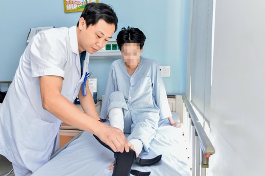 Bệnh viện Quân y 175 phẫu thuật thành công ca chuyển vạt xương mác tự do điều trị khuyết hổng xương chày phức tạp