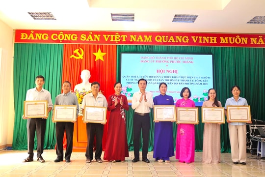 Lan tỏa mô hình dân vận khéo tại phường Phước Thắng