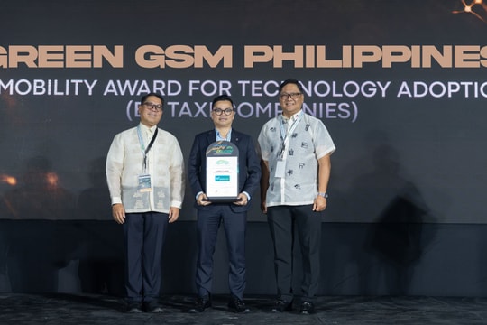 Green GSM được vinh danh tại Giải thưởng Di chuyển Điện hóa vì thúc đẩy giao thông xanh ở Philippines