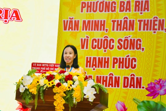 Chung tay xây dựng phường Rạch Dừa và Bà Rịa phát triển trong kỷ nguyên mới Chung tay xây dựng phường Rạch Dừa và Bà Rịa phát triển trong kỷ nguyên mới