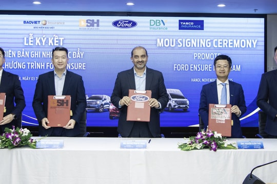 Ford Việt Nam ký biên bản ghi nhớ thúc đẩy chương trình Ford Ensure, nâng tầm trải nghiệm dịch vụ cho khách hàng