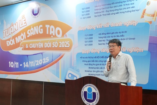 Trường Đại học Quốc tế – ĐHQG-HCM khởi động Tuần lễ Đổi mới sáng tạo và Chuyển đổi số 2025
