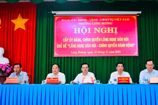 Lắng nghe dân nói – Chính quyền hành động