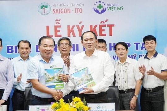 Bệnh viện Việt Mỹ Phú Yên ký kết hợp tác với Bệnh viện Sài Gòn ITO