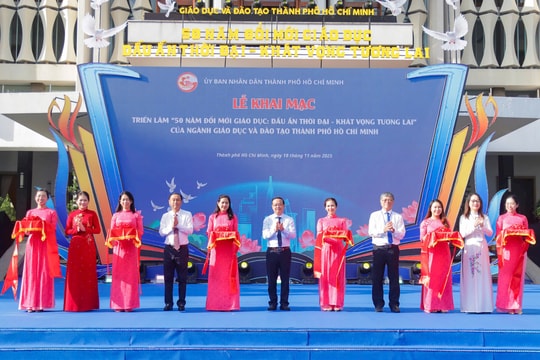 Dấu ấn 50 năm đổi mới ngành Giáo dục và Đào tạo TP.HCM