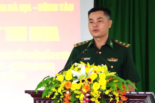 Biên phòng cửa khẩu cảng Bà Rịa - Vũng Tàu thi đua chào mừng 80 năm Ngày Tổng tuyển cử đầu tiên