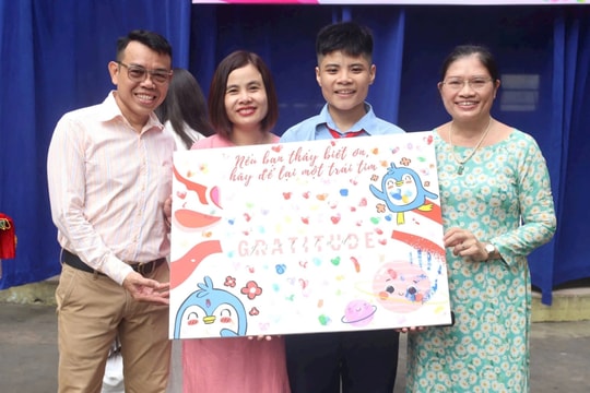 Xây dựng trường học hạnh phúc không bắt đầu bằng khẩu hiệu