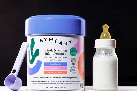 Bộ Y tế Cảnh báo trẻ sơ sinh ngộ độc botulism liên quan đến sữa công thức ByHeart Whole Nutrition Infant Formula