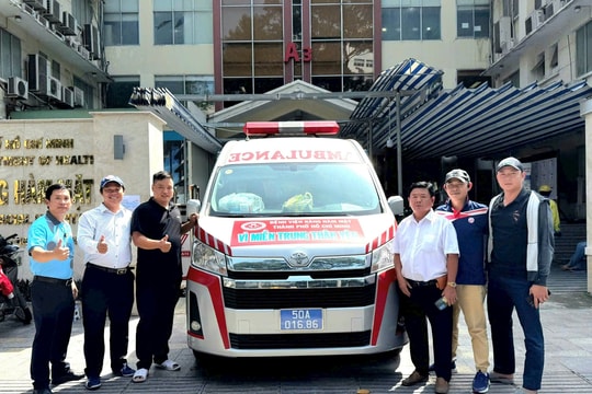 Bệnh viện Răng Hàm Mặt TP.HCM cứu trợ từ thiện tại xã Đồng Xuân, tỉnh Đắk Lắk