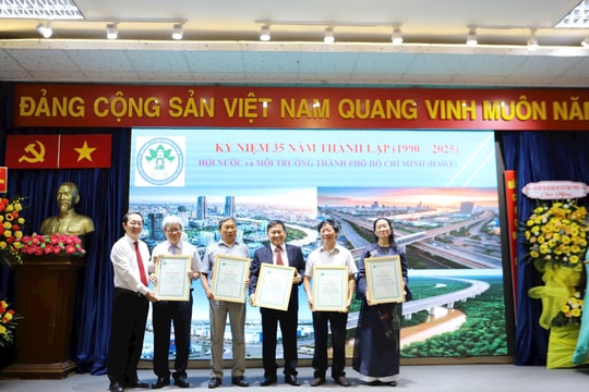 Hội Nước và Môi trường TP.HCM kỷ niệm 35 năm thành lập