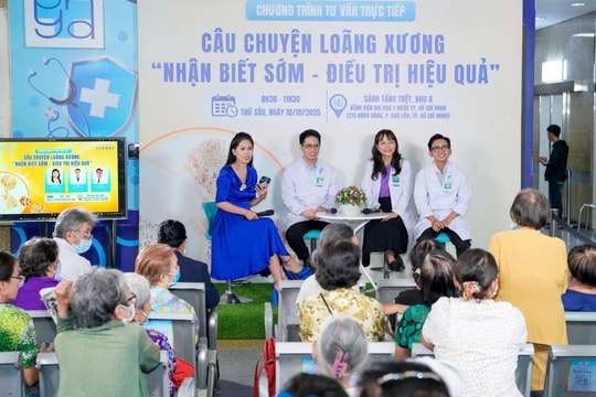 Nhận biết sớm - điều trị đúng, bảo vệ sức khỏe xương cho hiện tại và tương lai