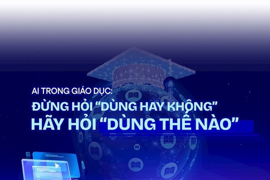 Tiên phong triển khai Nghị quyết số 71 - Bài 2: AI trong giáo dục: Đừng hỏi “dùng hay không” mà hãy hỏi “dùng thế nào”