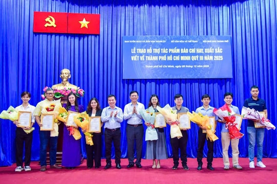 Tạp chí Khoa học phổ thông có 2 tác phẩm báo chí hay, xuất sắc được TP.HCM khen thưởng
