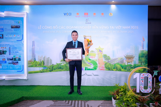 Herbalife Việt Nam được vinh danh Top 100 Doanh nghiệp nền vững Việt Nam 2025