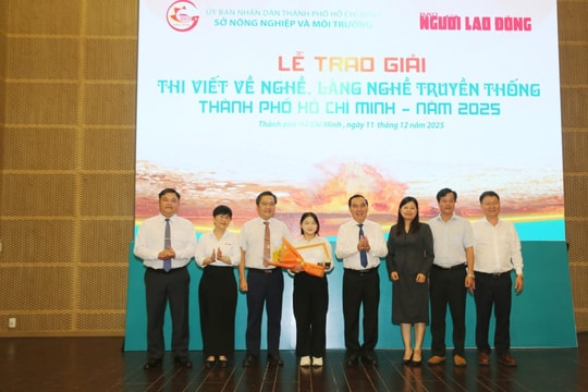 Trao giải Cuộc thi viết về nghề, làng nghề truyền thống năm 2025