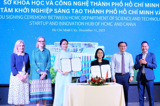 TP.HCM hợp tác phát triển nguồn nhân lực số với kỳ lân công nghệ Canva