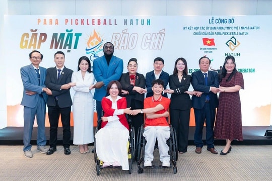 Chuỗi giải ParaNatuh Pickleball 2026: Lan tỏa tinh thần 'Thể thao hòa nhập'