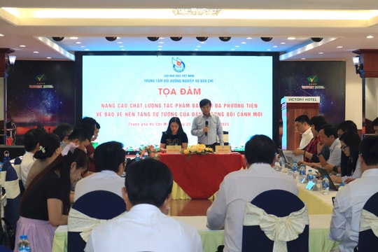 Nâng cao hiệu quả báo chí đa phương tiện trong bảo vệ nền tảng tư tưởng của Đảng