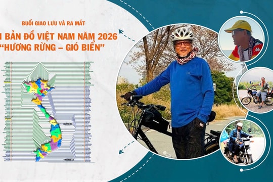Ra mắt bộ lịch Bản đồ du lịch Việt Nam 2026 “Hương rừng - Gió biển”