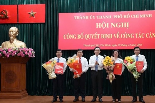 Bổ nhiệm ông Trần Văn Tuấn giữ chức Trưởng ban Nội chính Thành ủy