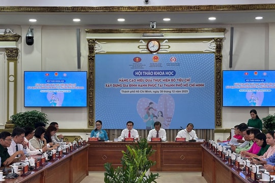 Nâng cao hiệu quả thực hiện Bộ tiêu chí xây dựng gia đình hạnh phúc