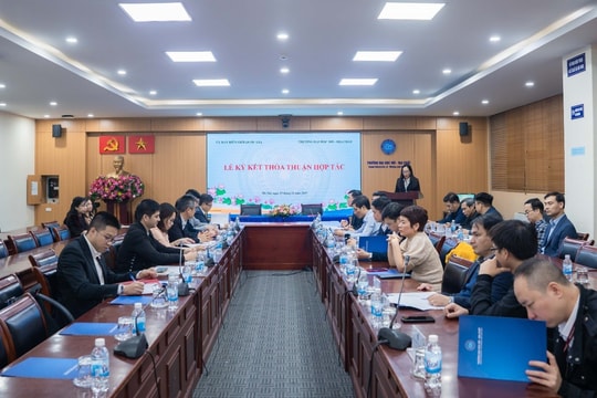 Trường Đại học Mỏ – Địa chất ký thỏa thuận hợp tác với Ủy ban Biên giới Quốc gia, Bộ Ngoại giao