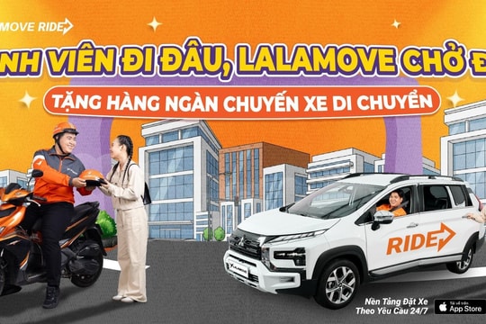 Lalamove tặng hàng ngàn chuyến di chuyển cho sinh viên dịp Tết