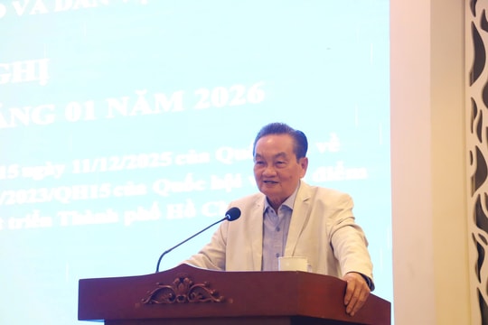 TS Trần Du Lịch: 'Tận dụng thời cơ để đưa TP.HCM phát triển nhanh'