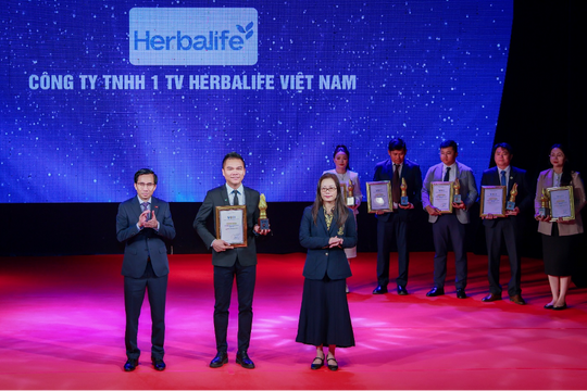 Herbalife Việt Nam được vinh danh là “Doanh Nghiệp Văn Hóa, Uy Tín” năm 2025