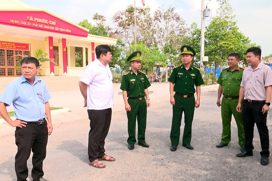 Bộ đội Biên phòng tỉnh Tây Ninh chuẩn bị tổ chức 'Xuân Biên phòng ấm lòng dân bản'