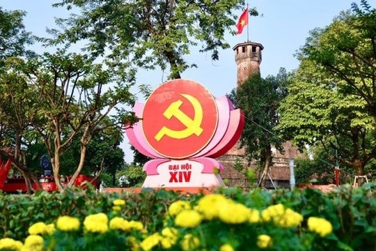 Hà Nội tạo không khí trang trọng, phấn khởi chào mừng Đại hội XIV của Đảng