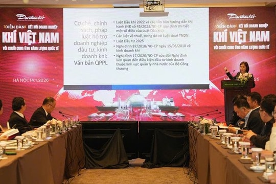 Tạo lực đẩy cho thị trường LNG trong chuỗi cung ứng năng lượng quốc tế