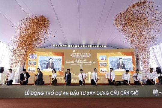 TP.HCM tổ chức lễ động thổ xây dựng cầu Cần Giờ và cầu Phú Mỹ 2