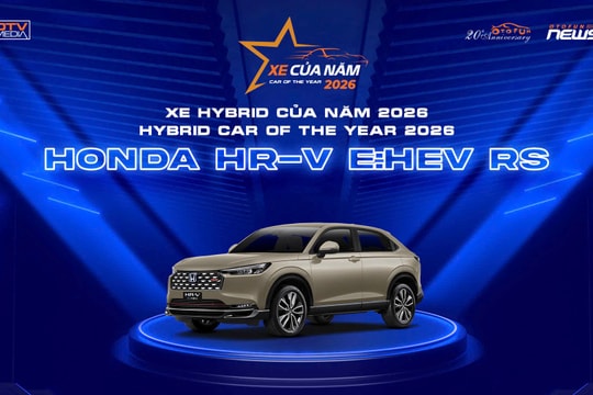 Honda HR-V và City nhận Danh hiệu tại Lễ công bố "Xe của năm 2026"