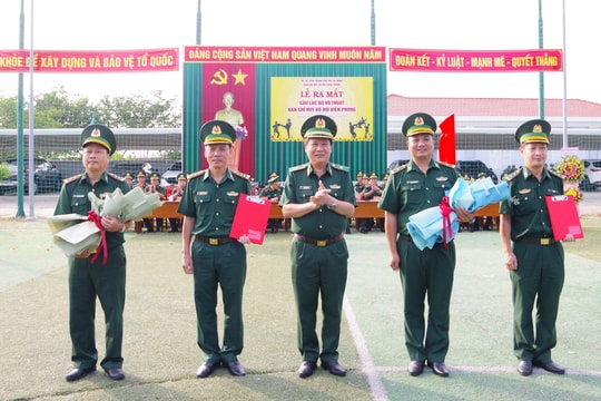 Ra mắt Câu lạc bộ Võ thuật Ban Chỉ huy Bộ đội Biên phòng Thành phố