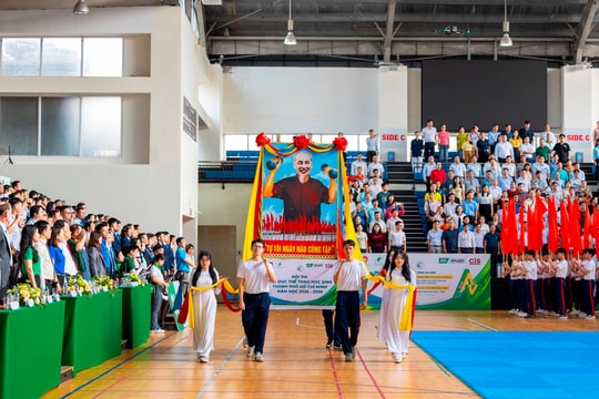 Nestlé MILO đồng hành cùng Lễ khai mạc Hội thi Thể dục Thể thao học sinh TP.HCM